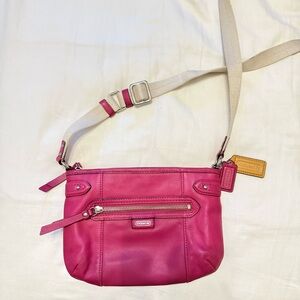 Coach Fuchsia Crossbody Bag